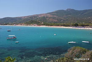 Marina di Campo: la spiaggia