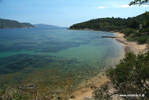 La spiaggia di Galenzana